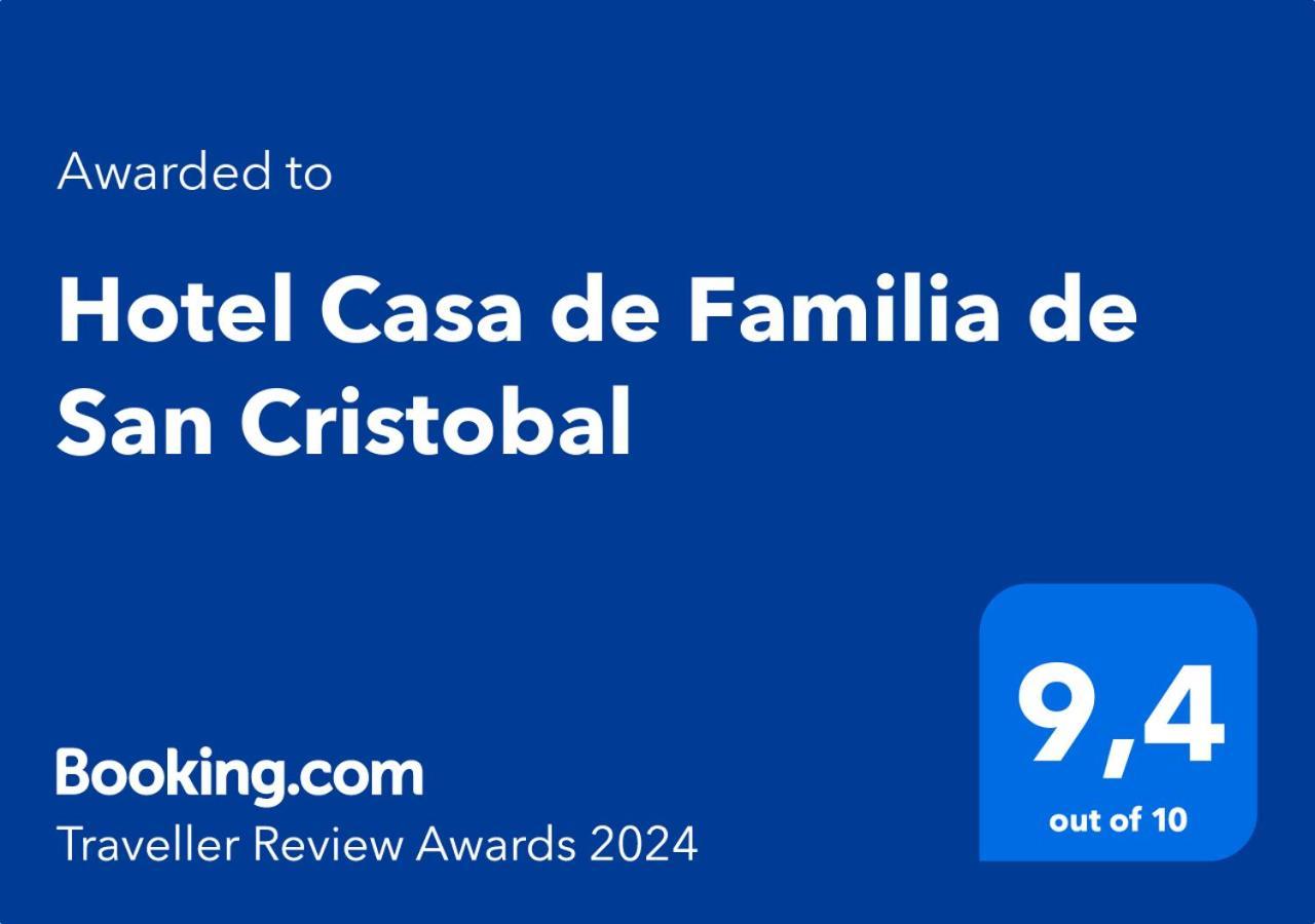 Hotel Casa De Familia De San Cristobal Сан-Кристобаль-де-Ла-Касас Экстерьер фото